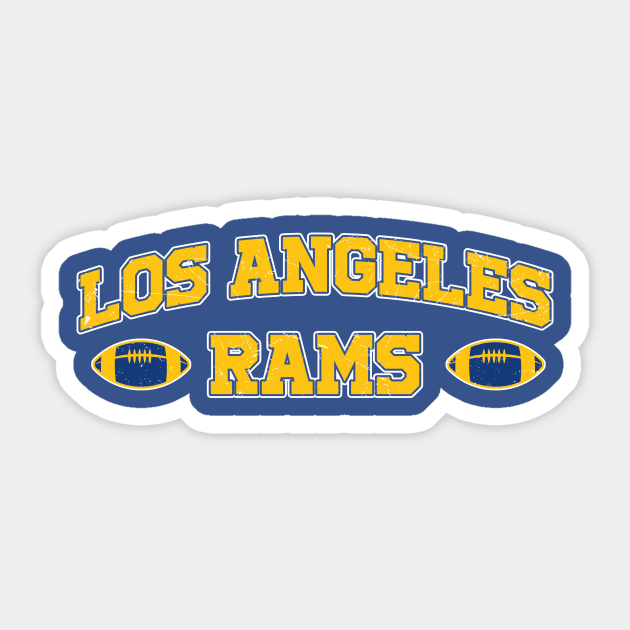 LA Rams Sticker by Suarezmess